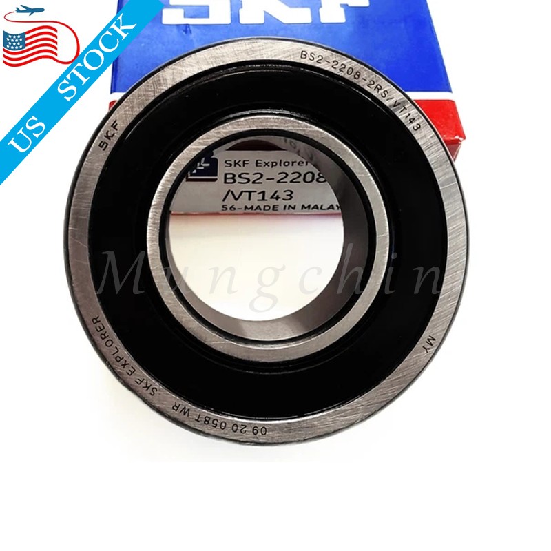 BS2 2208 2RSVT143 For SKF BS2-2208-2RS/VT143 40x80x28mm Spherical Roller Bearing
