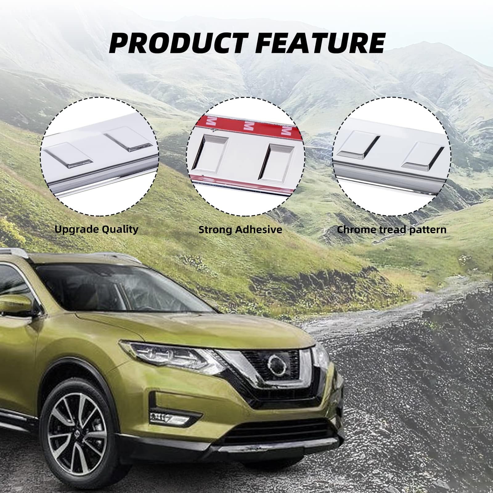 ECOTRIC Rear Bumper Guard Cover Pad Compatible with 20142020 Nissan Rogue 999…