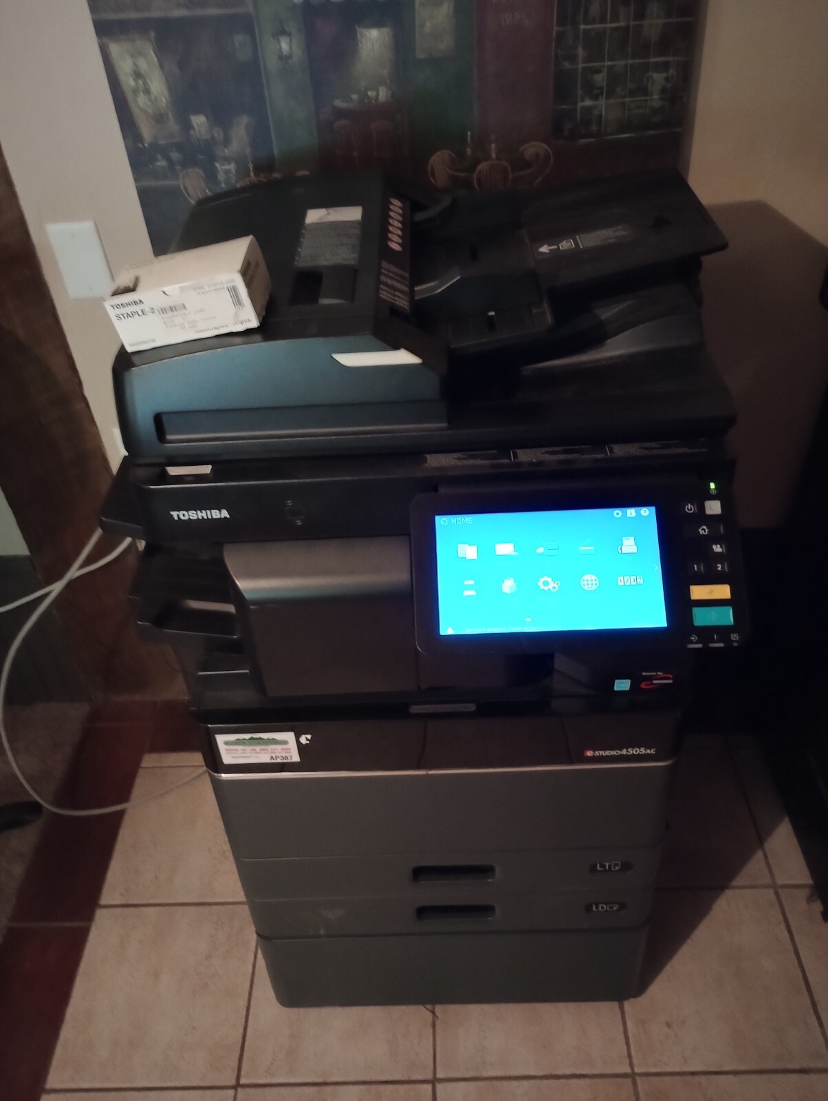 Toshiba e-Studio 4505ac Copier Printer Scanner MFP