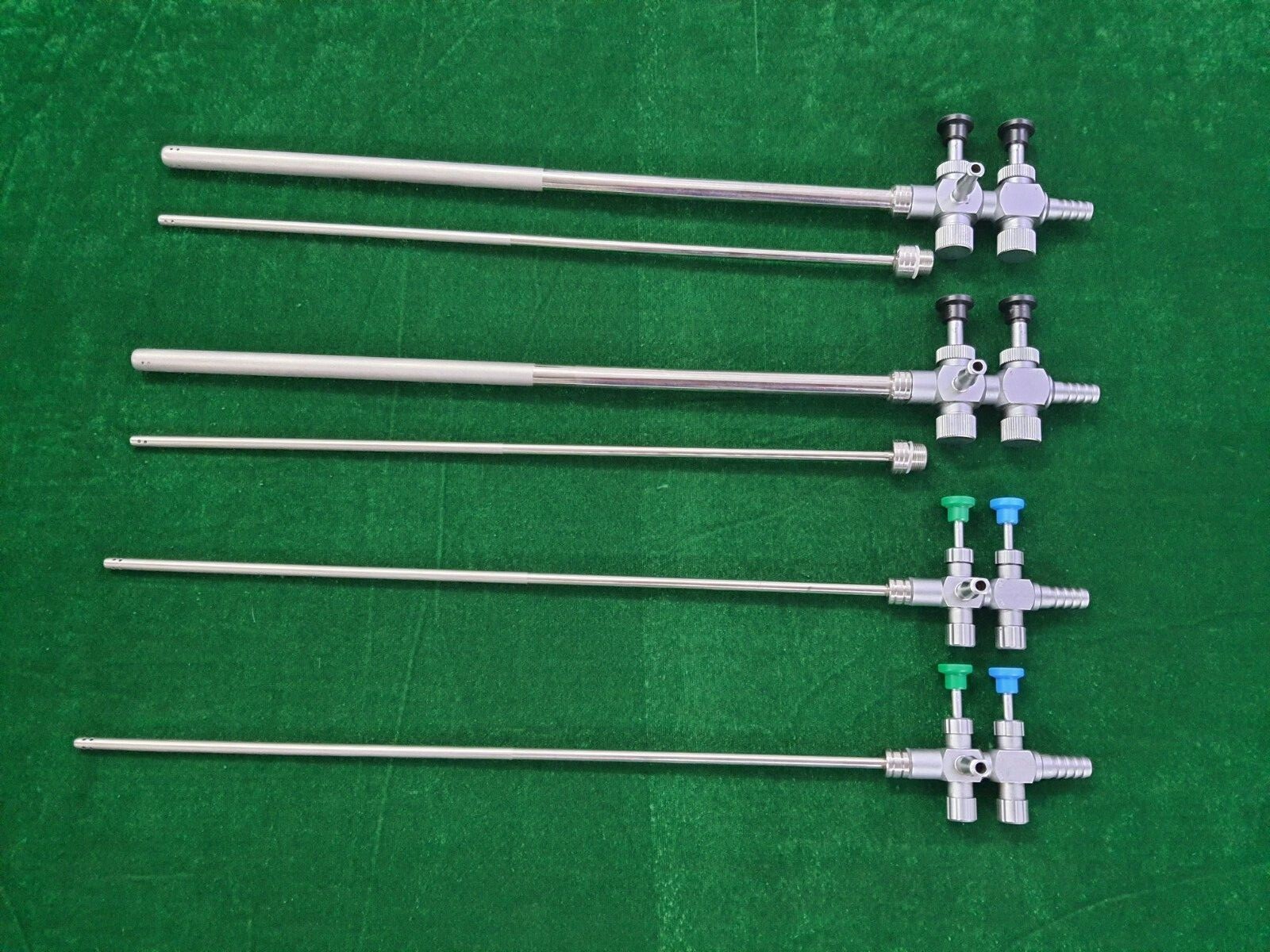 4pc Laparoscopic Trumpet Suction Irrigation 10mm/5mm Surgical Instruments
