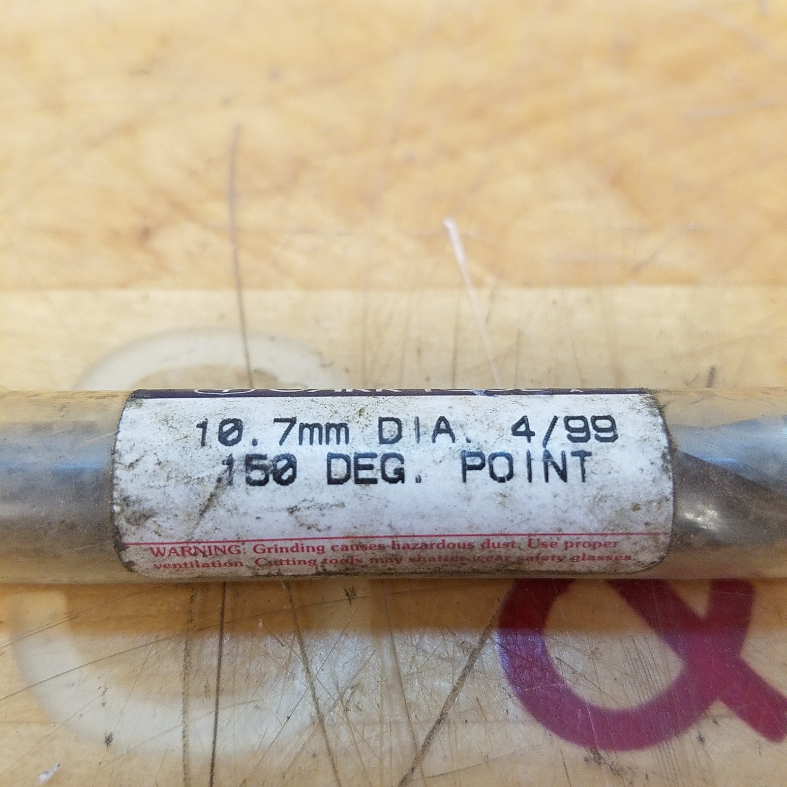 Garr Tool 20845 High Performance Drill, 10.7mm Diameter, 55mm Flute Length – NEW