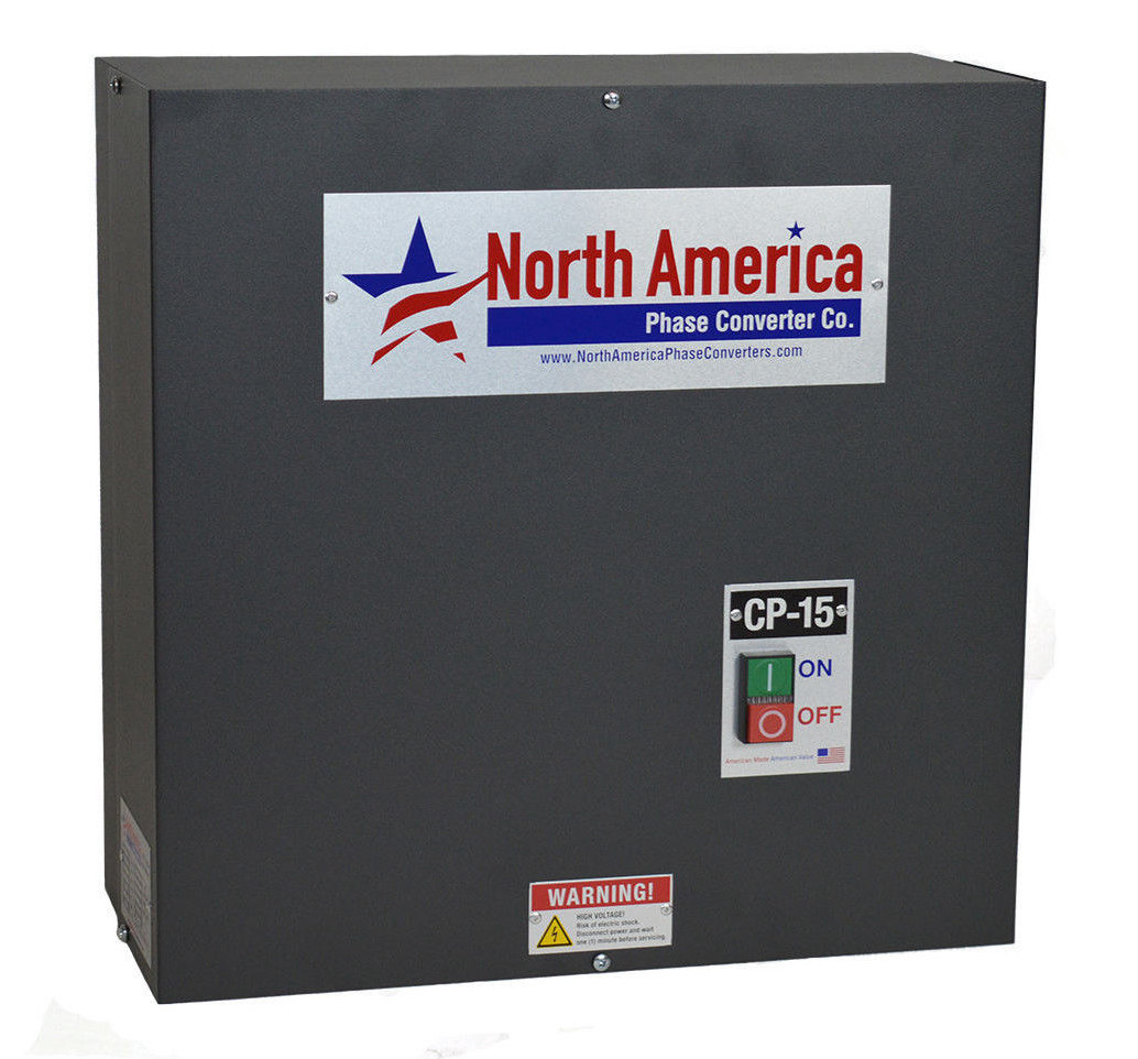 CP-15 Pro-Line 15HP Rotary Phase Converter Control Panel – Loaded with Features