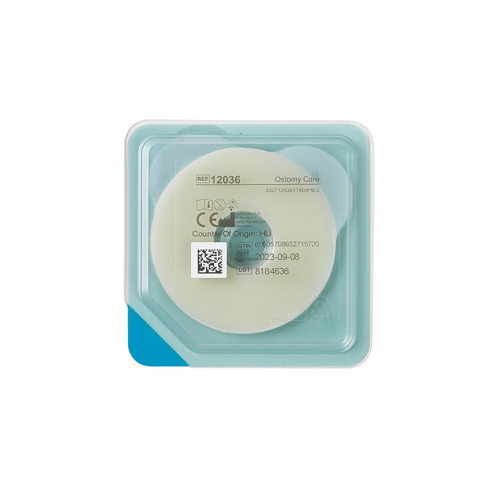 Coloplast Ostomy Seal Brava Thin 3/4 Inch (18mm) Stoma 2-1/4 Inch (57 mm) For Us
