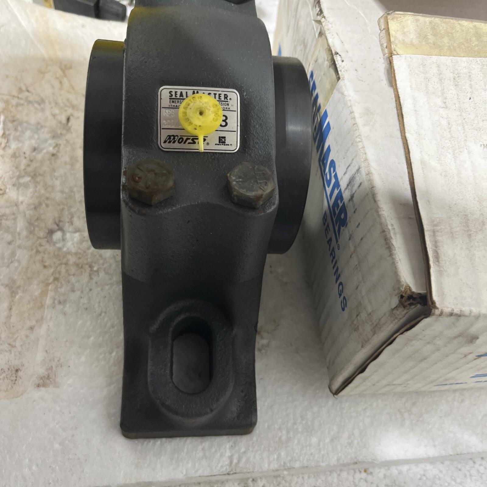 Sealmaster RPB 300-2 Two Bolt Pillow Block Roller Bearing, 3″ Bore Double Collar
