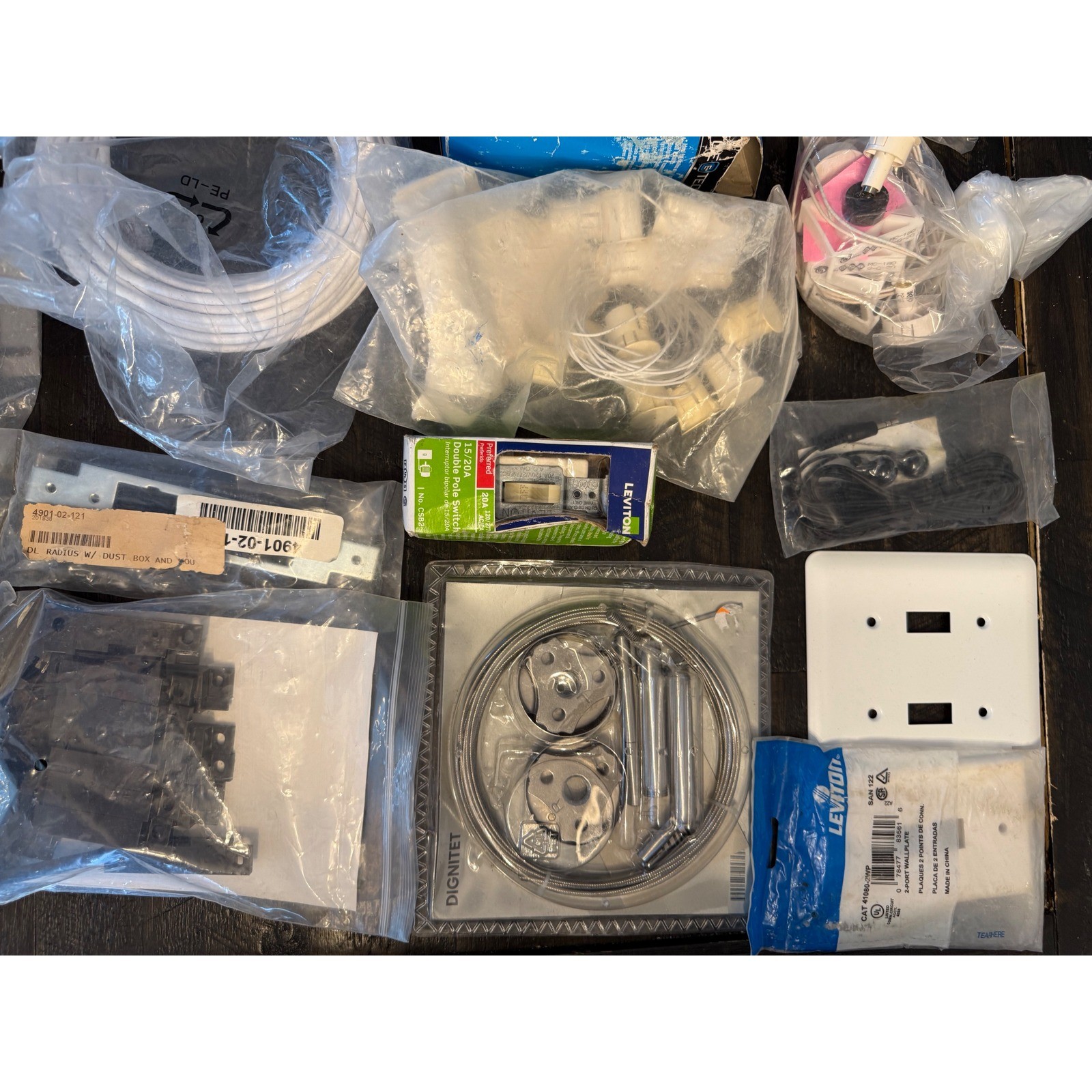 Leviton Tripp Lite Legrand Networking Electrical Wall Plate Adapter Bulk Lot
