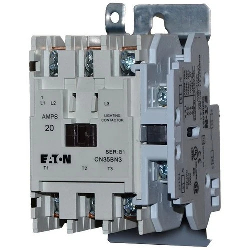Eaton CN35BN3AB 20A 3‑Pole Electrically Held Lighting Contactor 110/120 VAC Coil