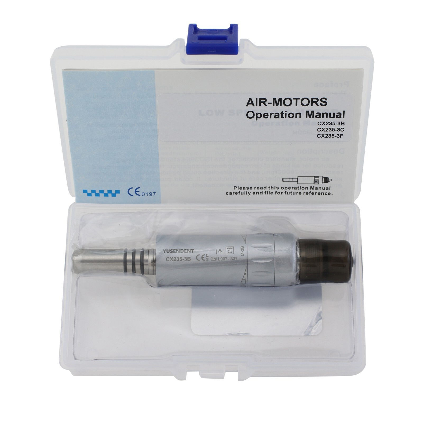 COXO BEING Dental Air Motor 4 6 Hole Slow Speed Handpiece E Type LED Fiber Optic