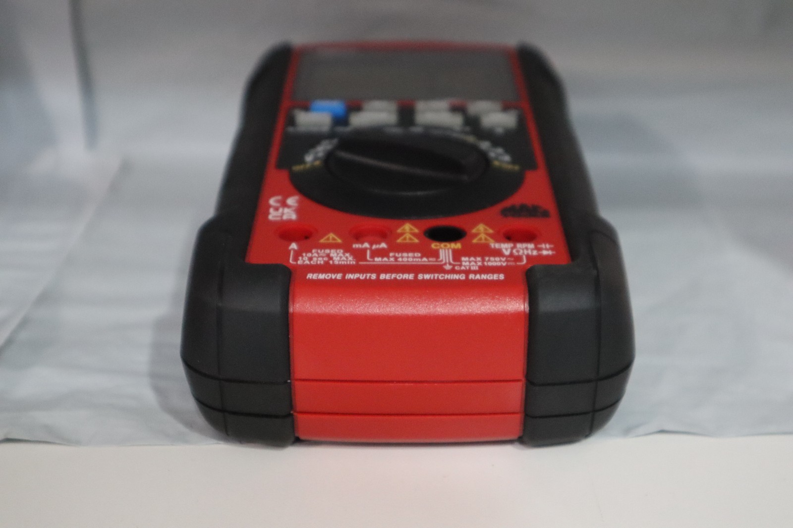 Mac Tools EM721 Digital Multimeter w/Original Case, Leads #20517R