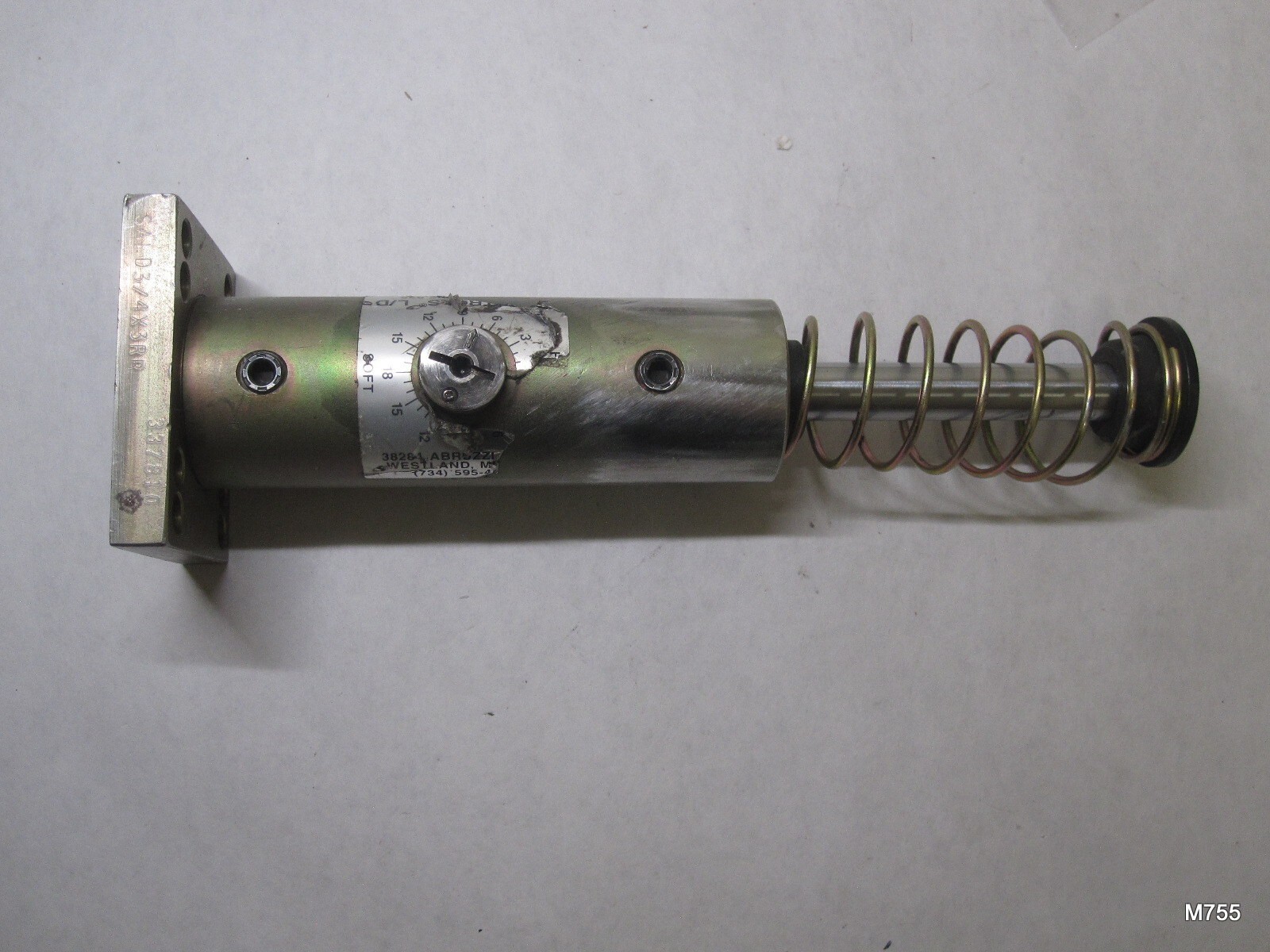 Enertrols SALD3/4X3RR Adjustable Flanged Industrial Shock Absorber 0.98″ to 2.95