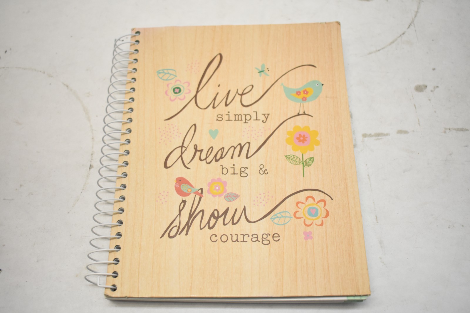 Lot of 5 Notebooks & Journals Womens Writing Journals 8-1/2″ x 6″ Various Style