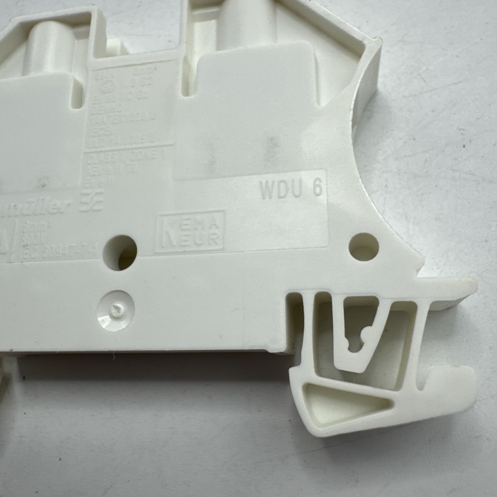 (Lot of 7) Weidmuller WDU 6 Terminal Blocks 8-26 Awg Feed Through 1020200000