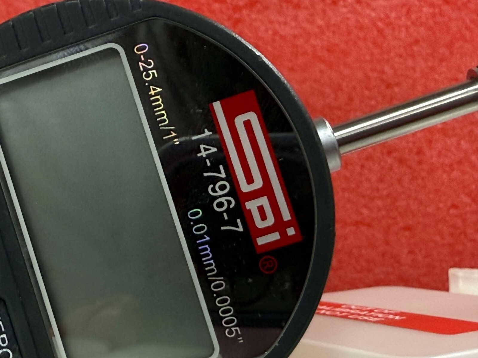 SPI 14-796-7 LARGE LCD DIGITAL INDICATOR 0- 1″ .0005″