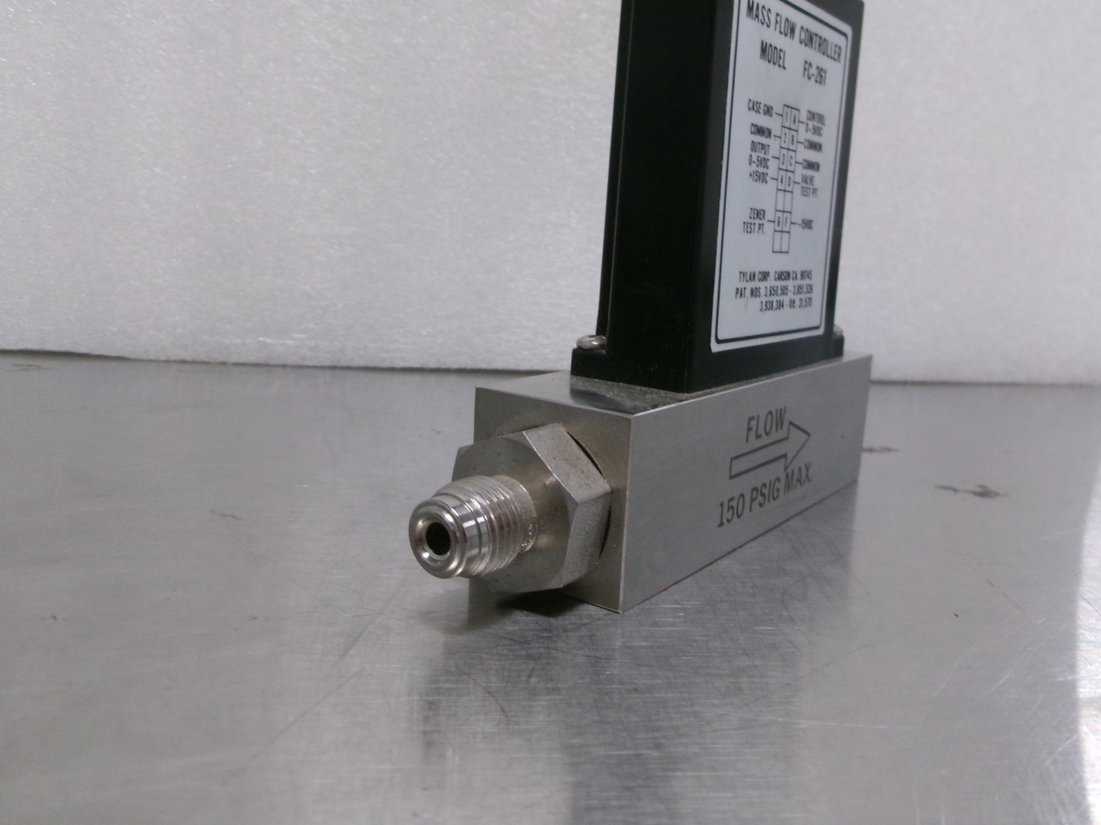 Unit, FC-261, Range 15 SLM, Gas 02 , Used