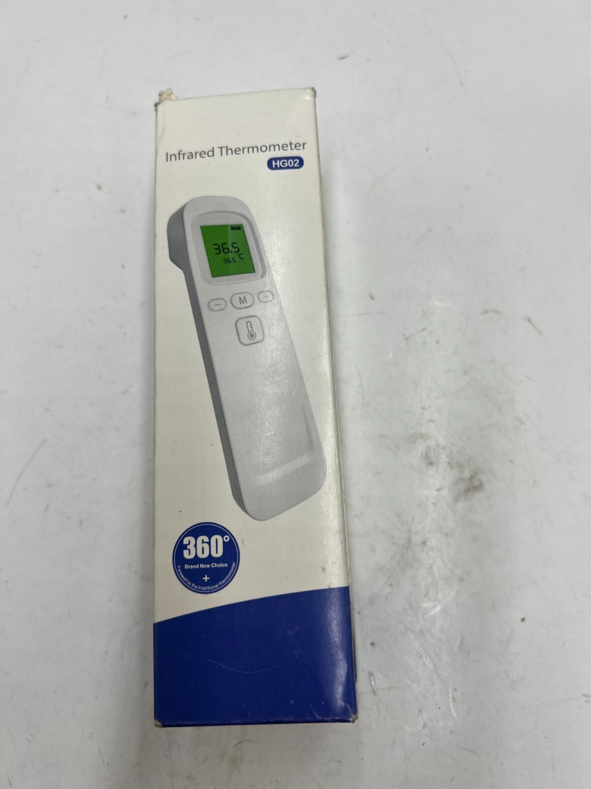 Infrared Forehead Non-Contact Thermometer HG02 V1 USES 2x AAA Battery