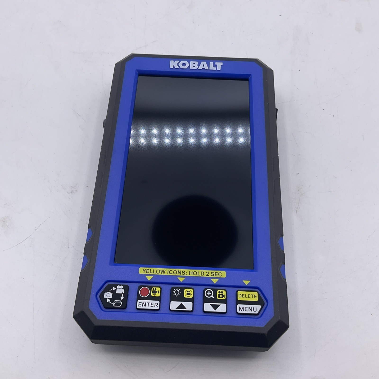Kobalt 54870 5″ Rechargeable Compact Inspection Camera Borescope With Case – NEW