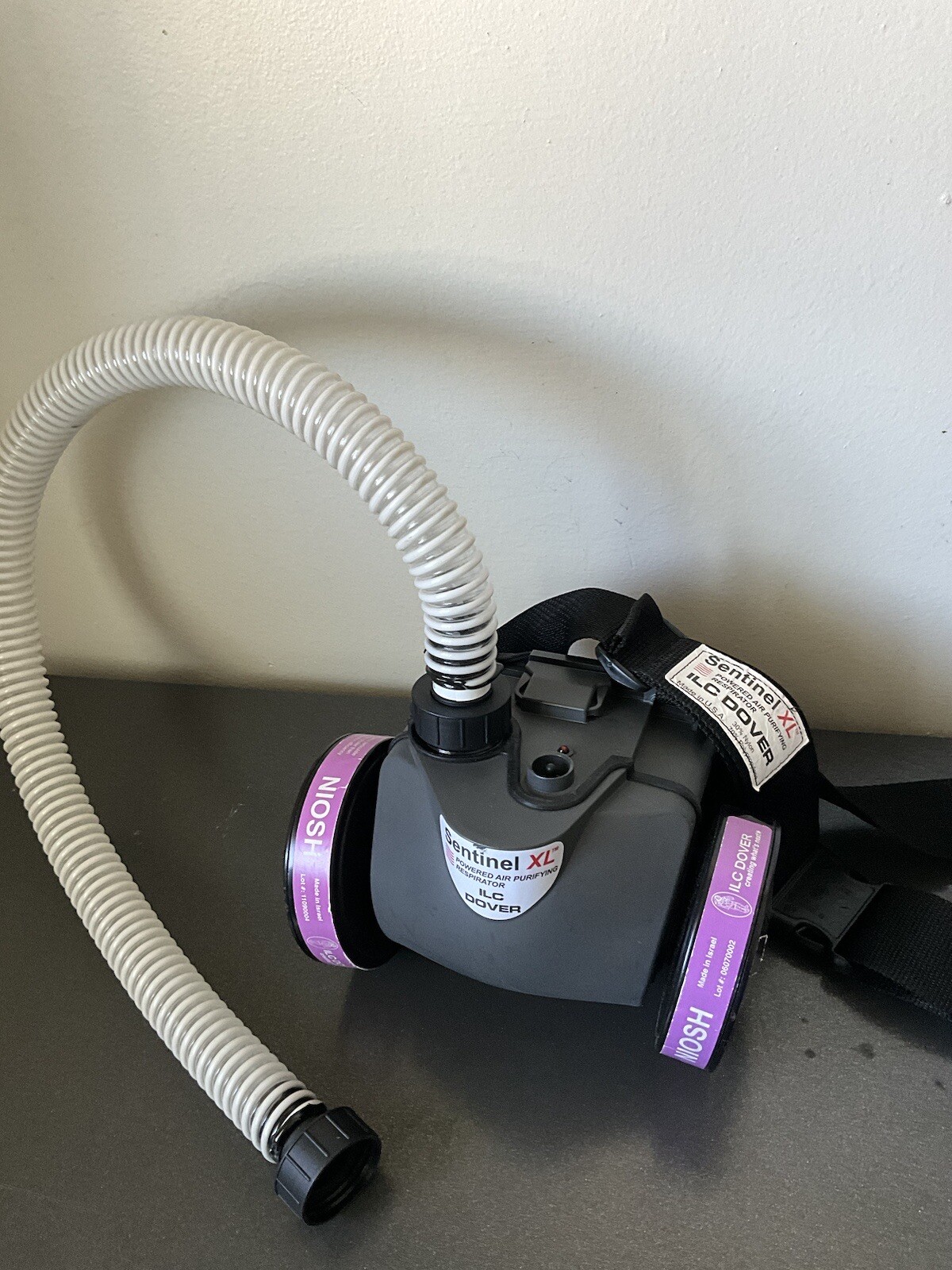 ILC DOVER S-4002 SENTINEL XL POWERED AIR PURIFYING RESPIRATOR ( AS SHOWN )