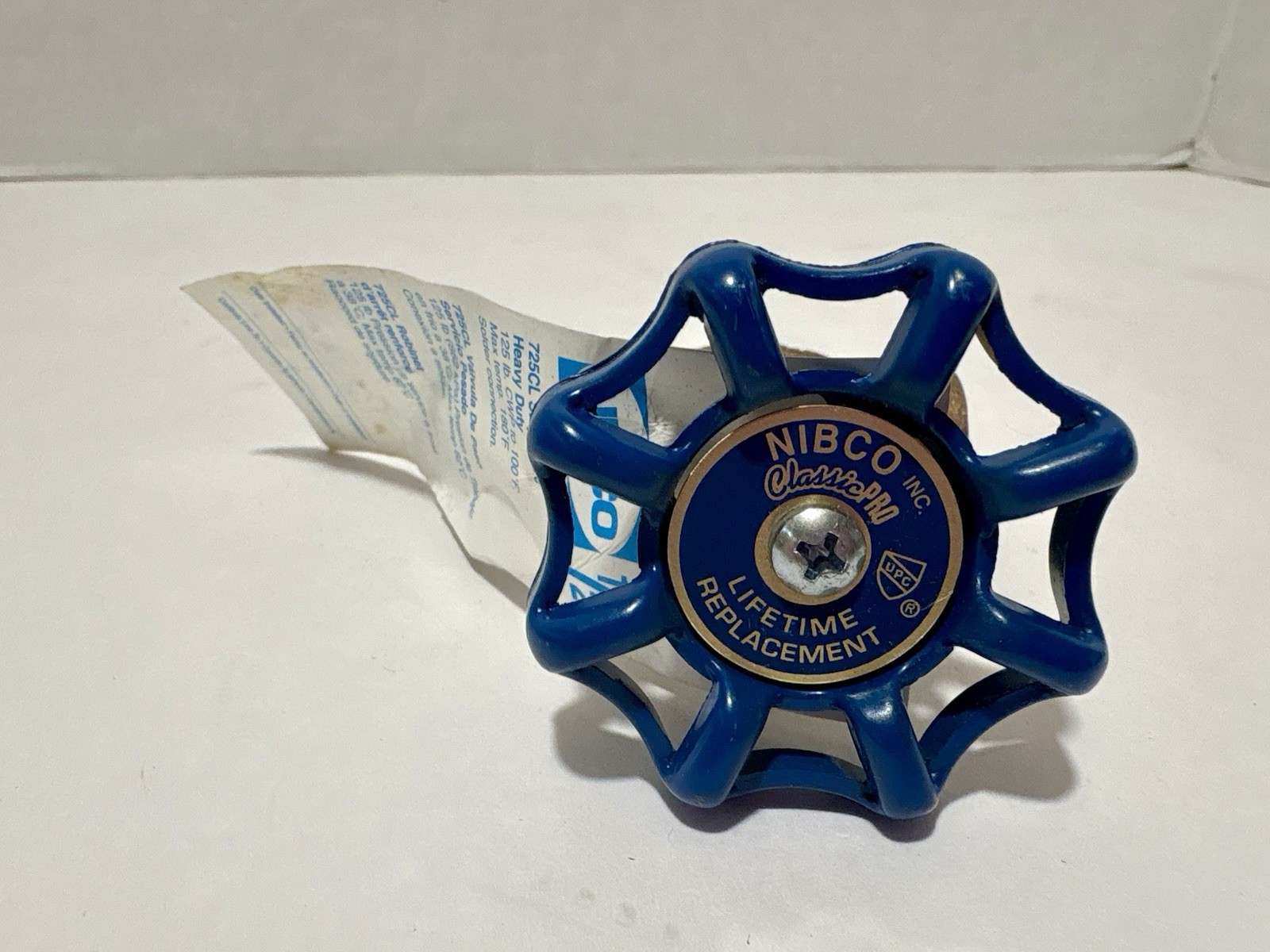 Nibco 1/2″ Stop Valve Heavy Duty 725CL 125 PSI Solder Connection