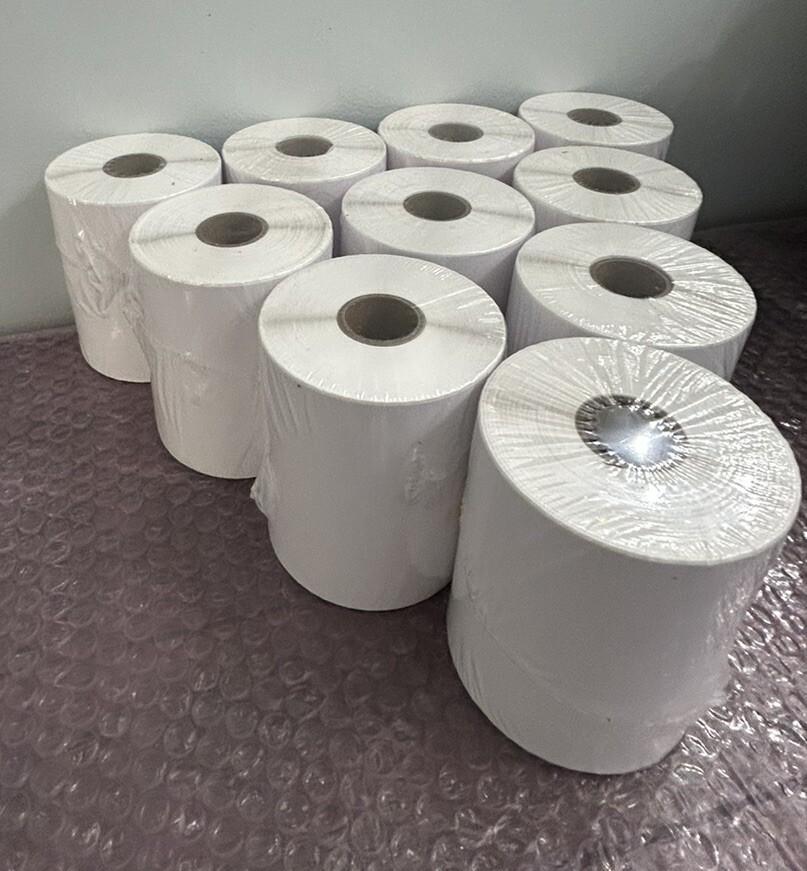 10 Rolls 4×6 Direct Thermal Shipping Labels – 250 Per roll – 2500 Blank labels