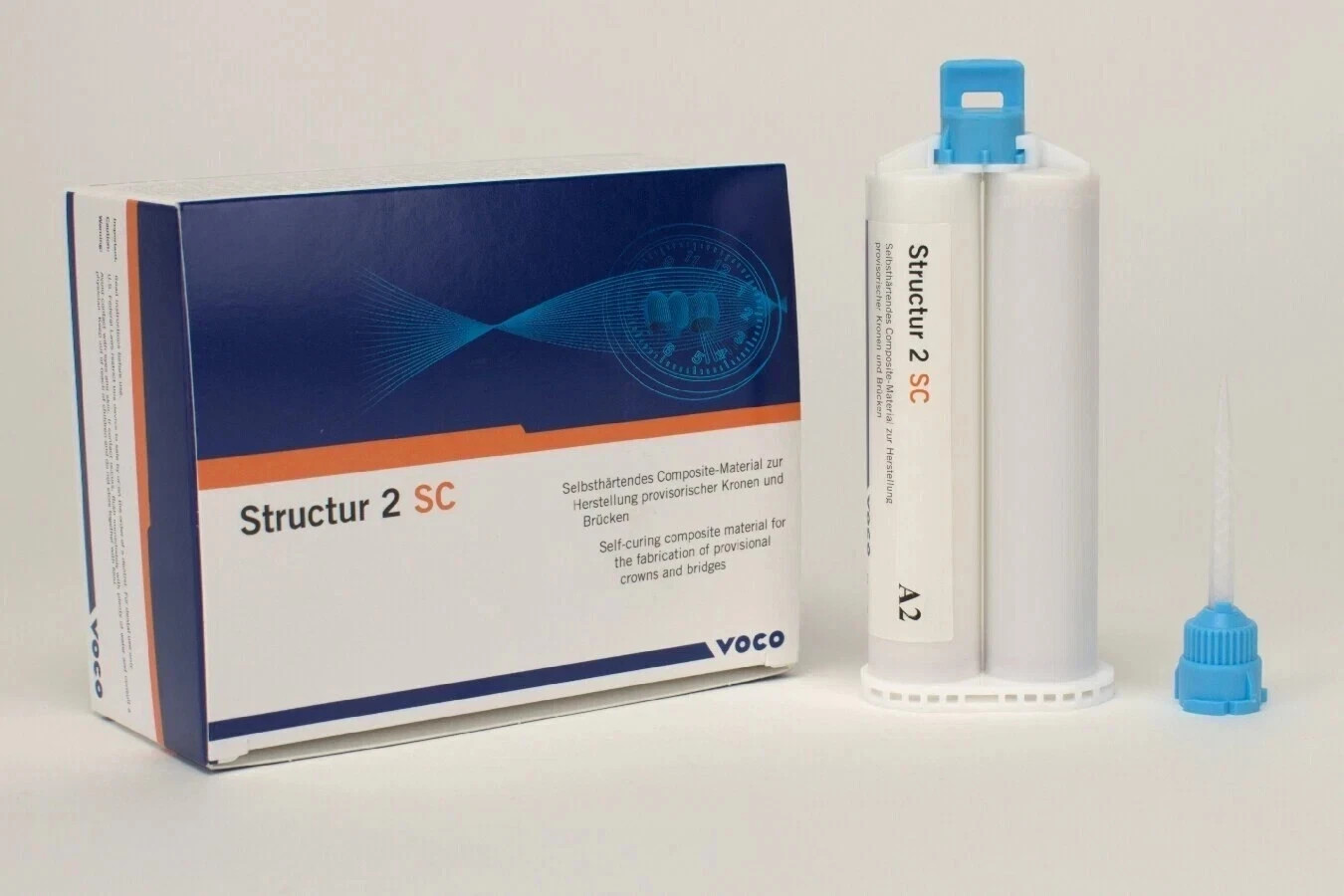 Voco Structur 2 SC Self Cure Composite Temporary Crown Bridge Dental Material