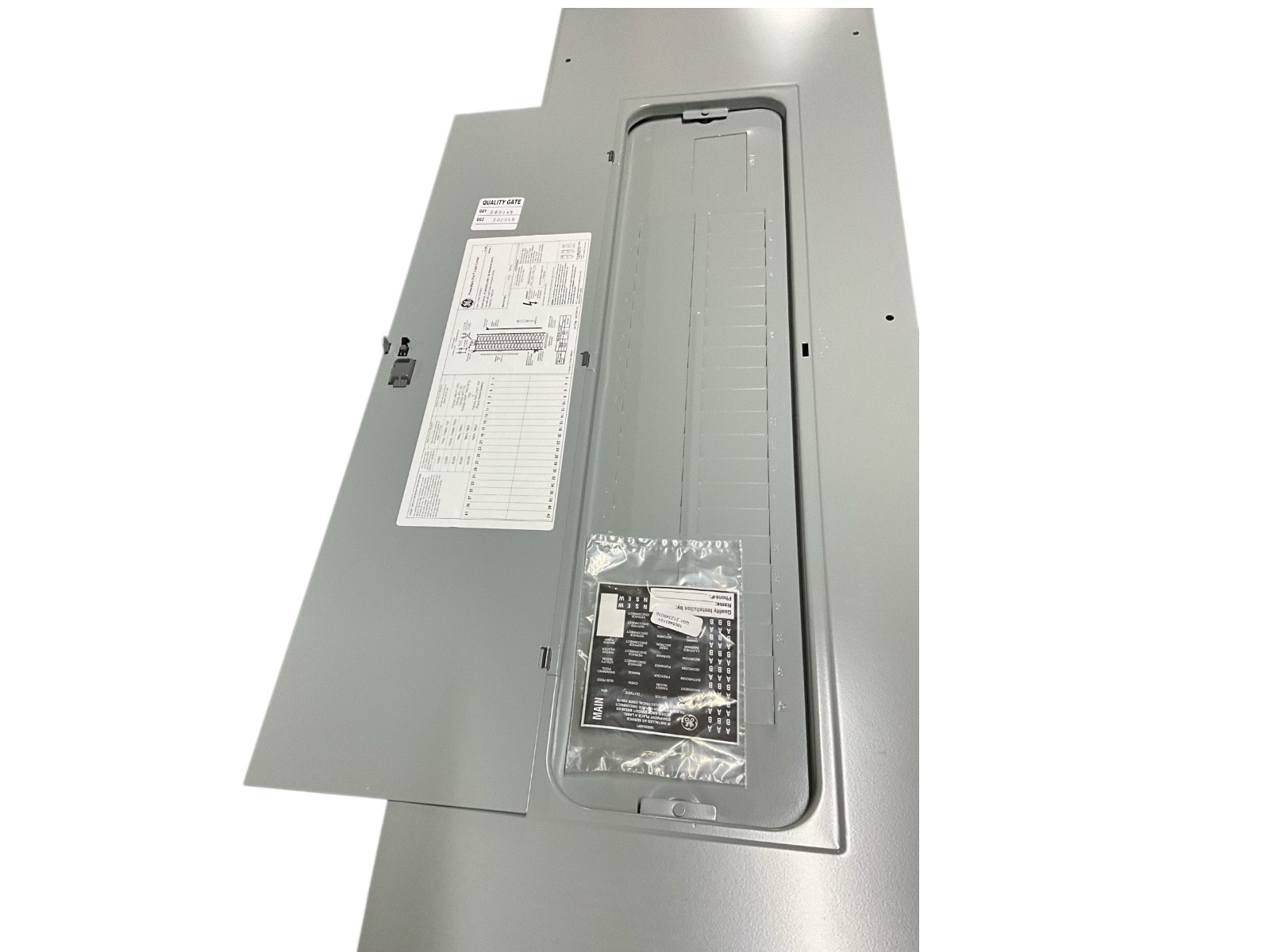 GE INDUSTRIAL SOLUTIONS PM4222C MAIN BREAKER LOAD CENTER, 120/240 VAC, 225 AMPS,