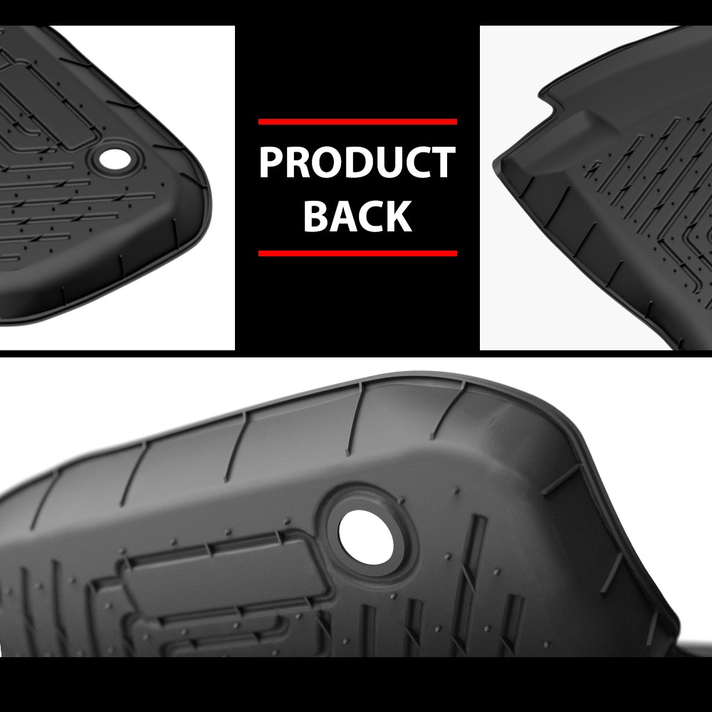 LQI TPE Floor Mats Fit Acura RDX 2019 2020 2021 2022 2023 2024, All Weather