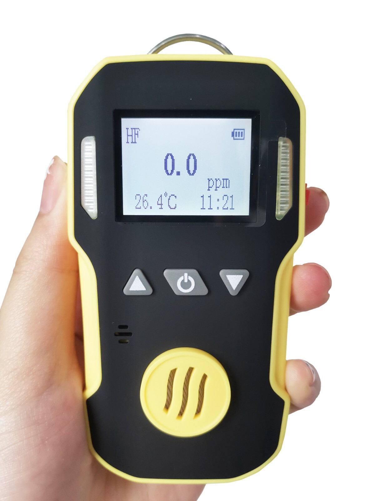 Handheld HF Gas Detector HF Gas Leak Meter with 0-100ppm Low Battery Indication
