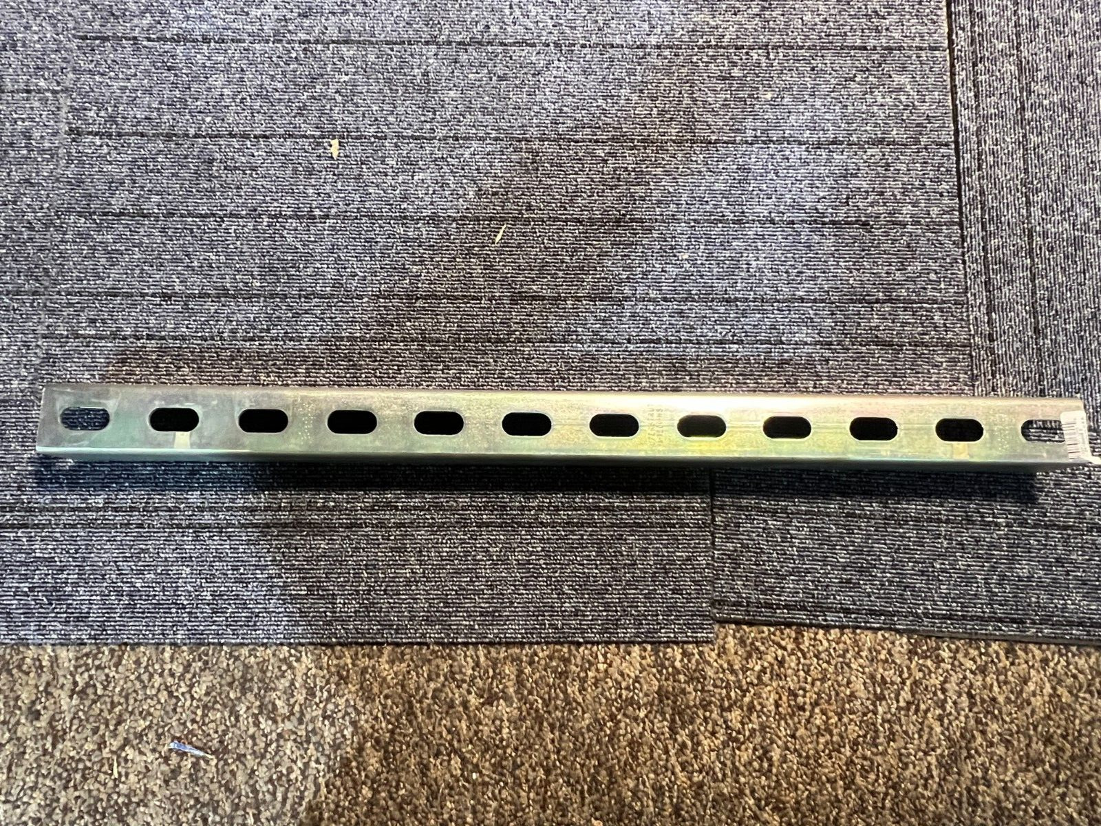 QTY 6 Superstrut Steel Channel Strut Gold Galvanized ZA1200HS2 2FT Standard