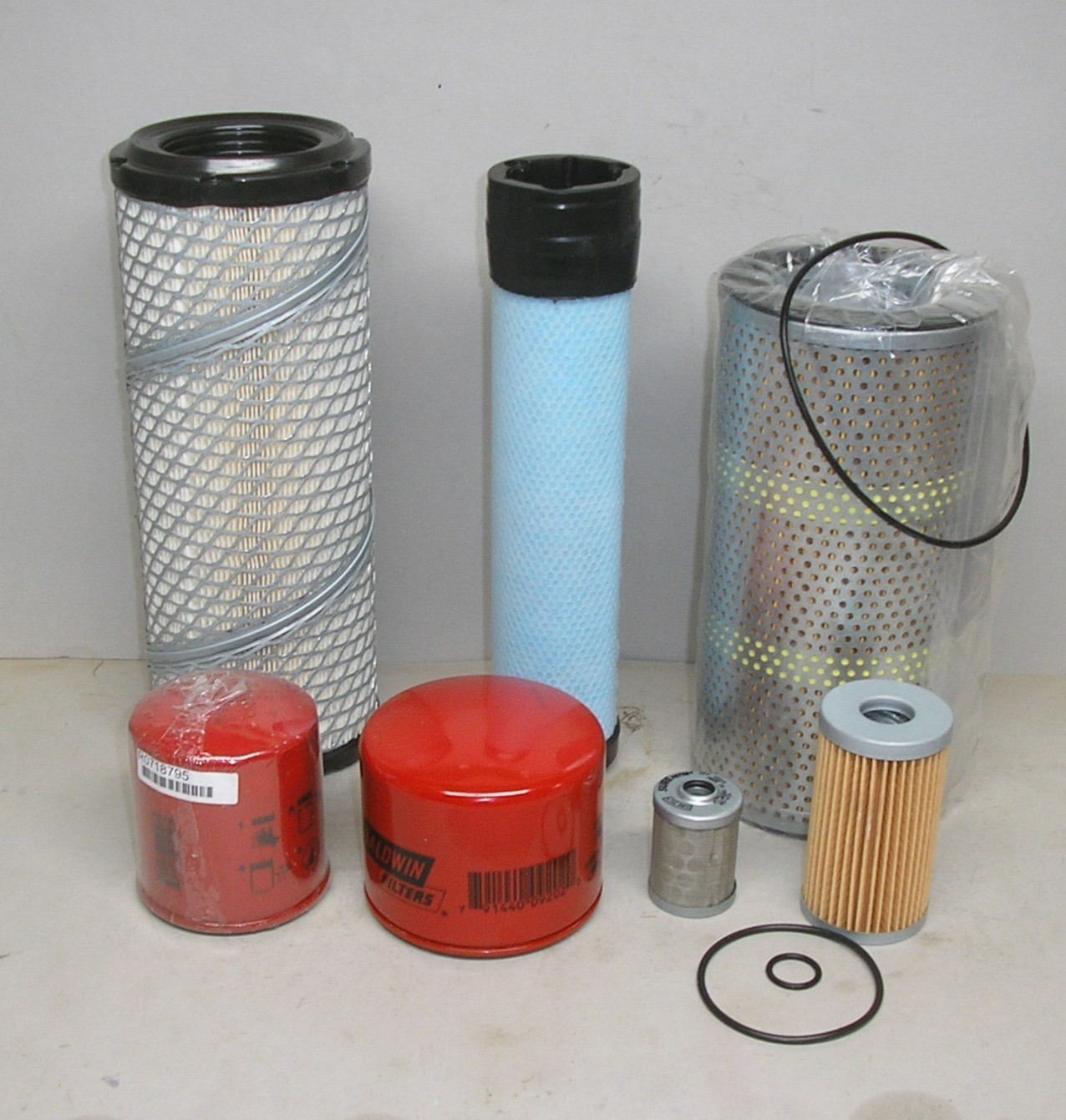 TAKEUCHI TB135 FILTER KIT FOR 3TNV88 7 Pieces