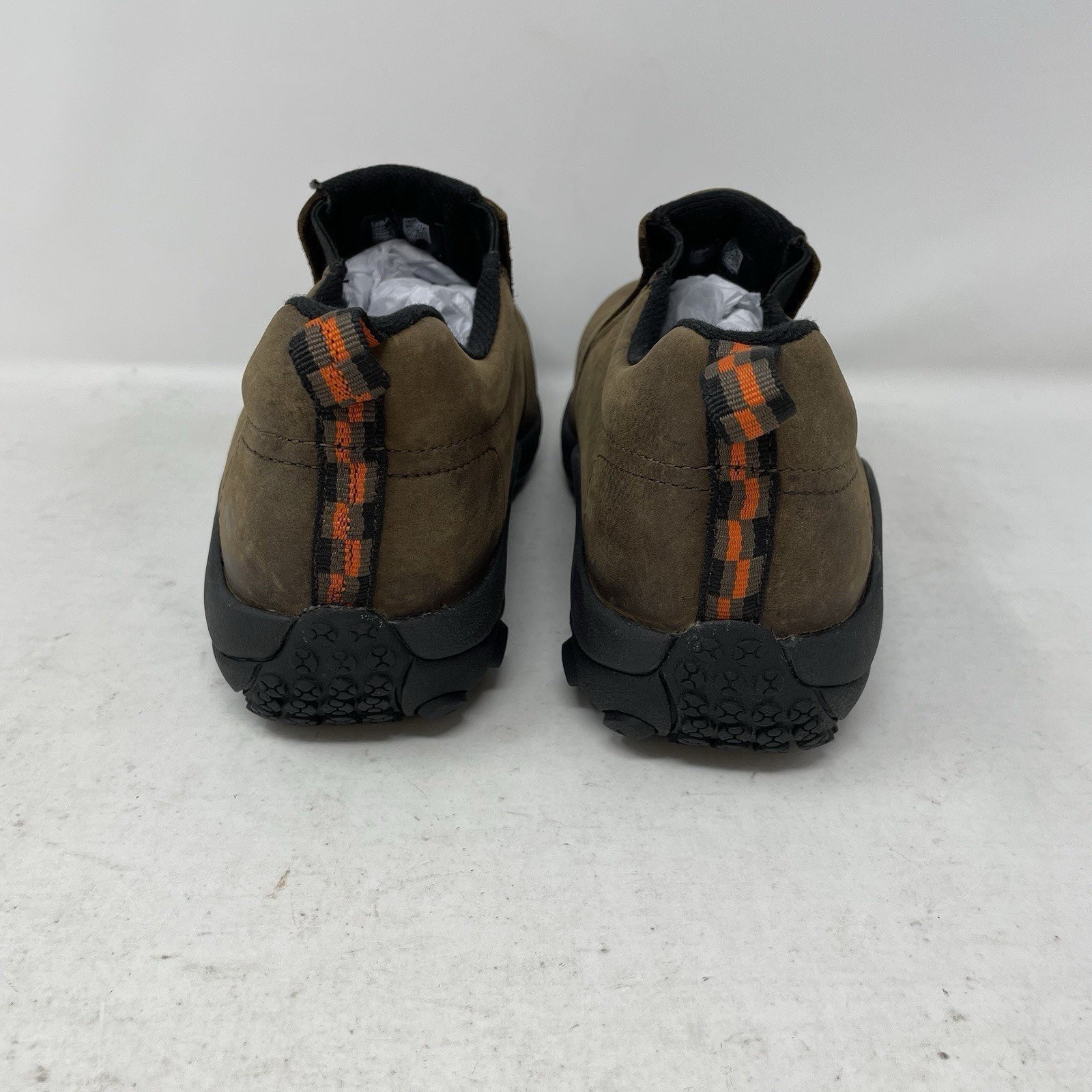 Merrell Jungle Moc Toe Work Shoes Brown Suede Slip On CT Men’s Size 7W