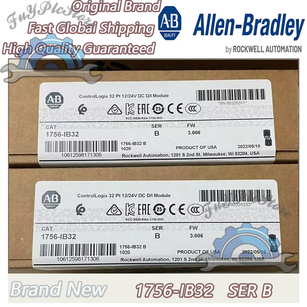 Allen Bradley 1756-IB32 Ser B Brand New Quality Guaranteed Free Ship