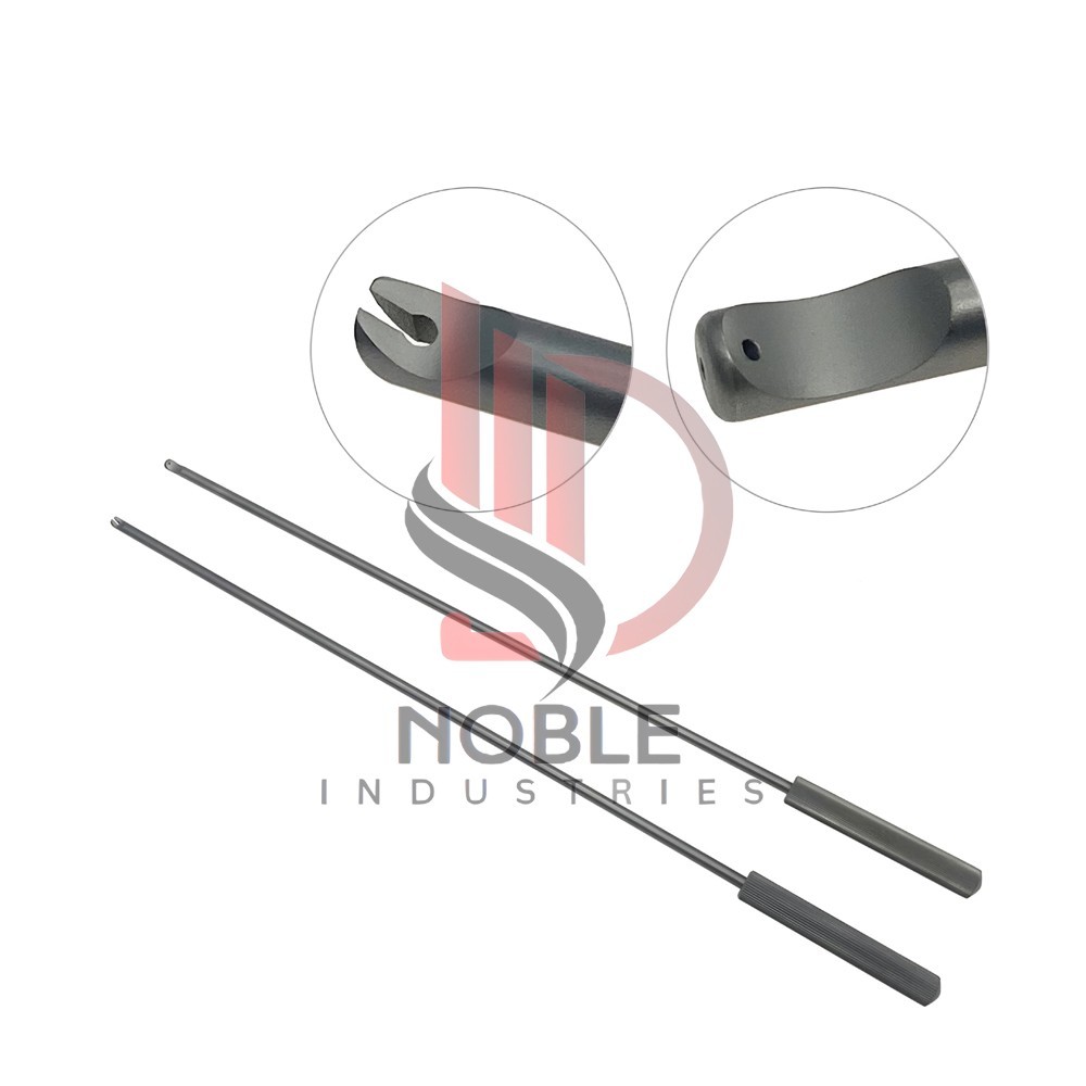 Laparoscopic Knot Pusher Open Close tip Laparoscopy Surgery Instruments