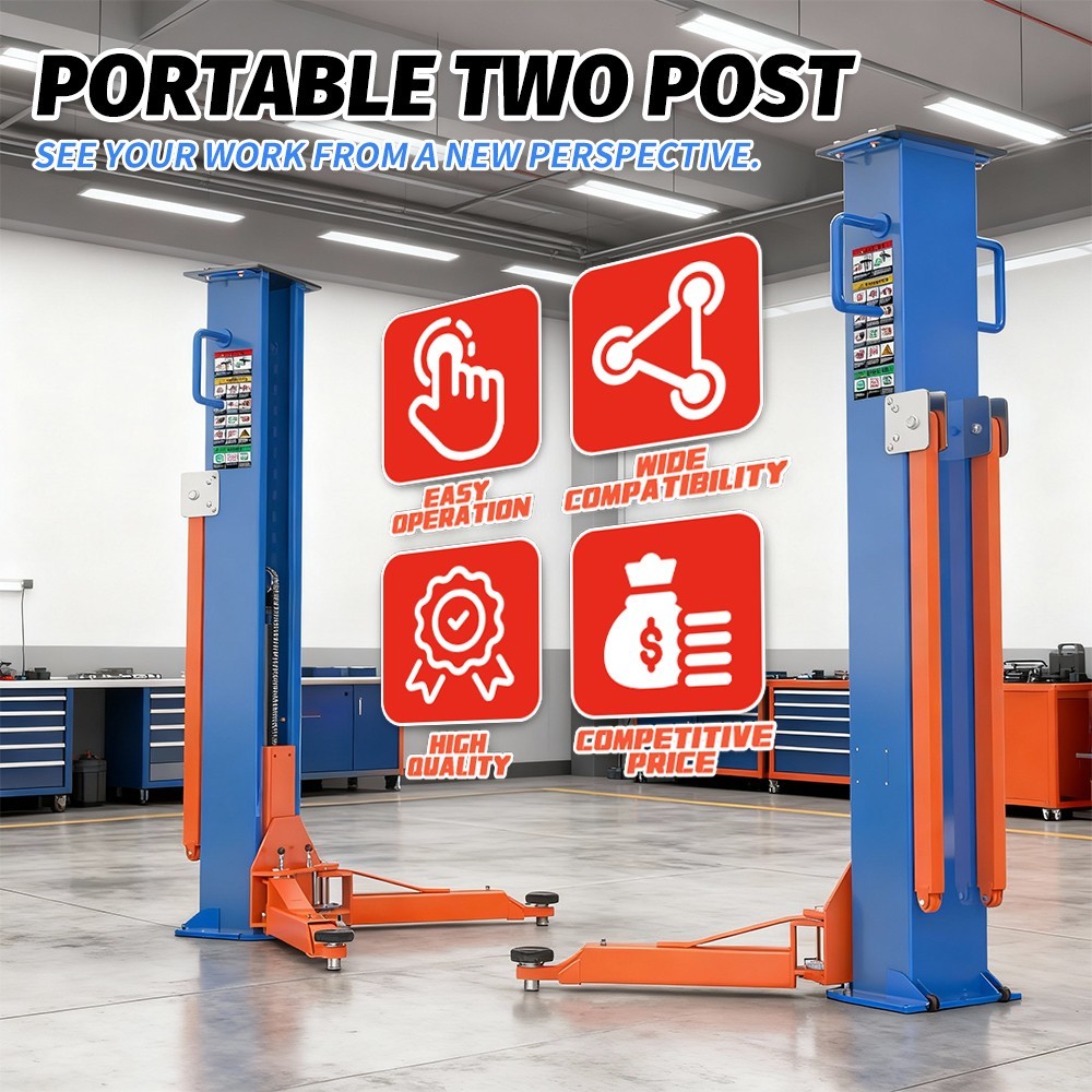 8000LBS 2 Post Car Lift Automotive Hoist Equipment CE Certified FREE SHIPPING