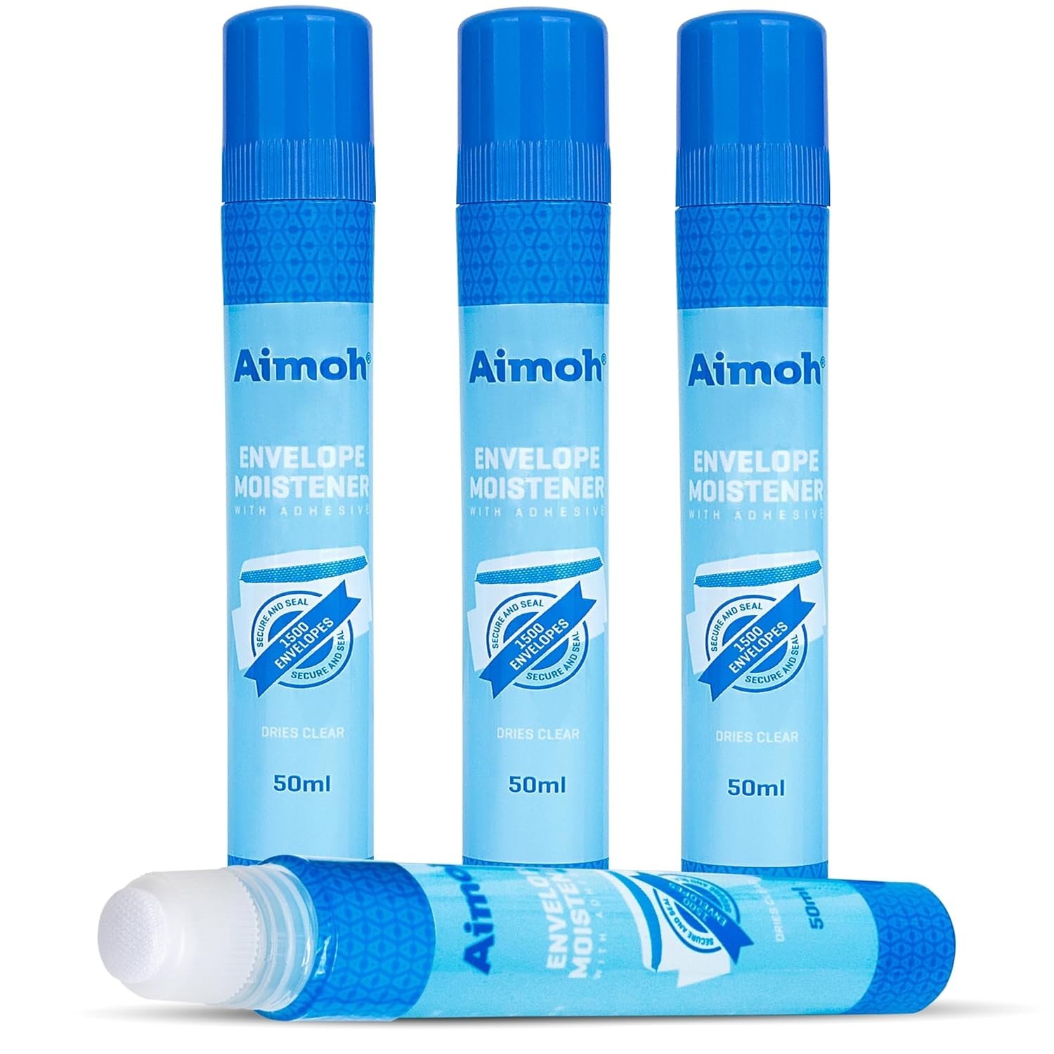 Envelope Moistener with Adhesive, Fast-Drying, Envelope Sealer, Stamp and Letter