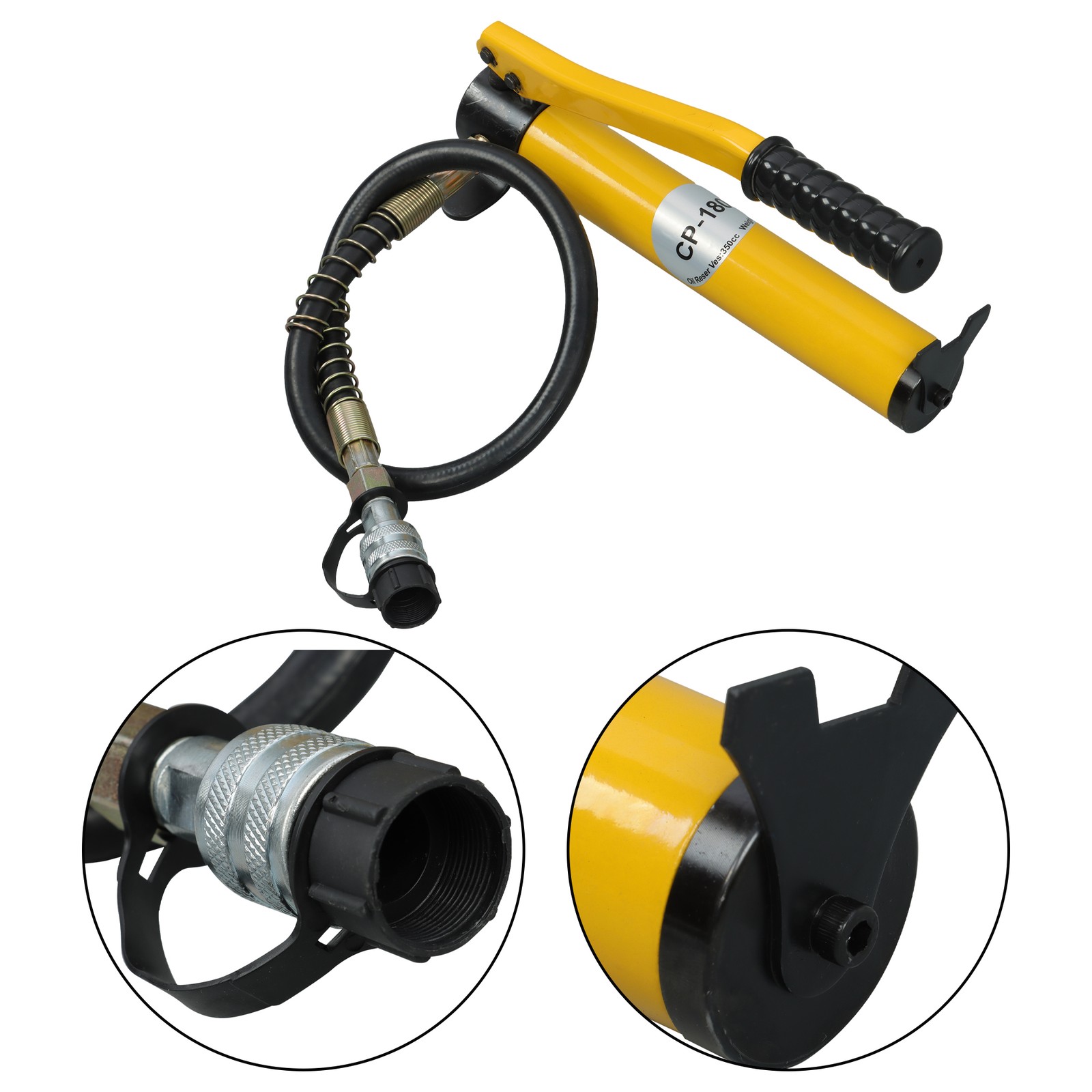 Hydraulic Hand Pump CP-180 Hydraulic Manual Pump Max Pressure Output 8500 PSI