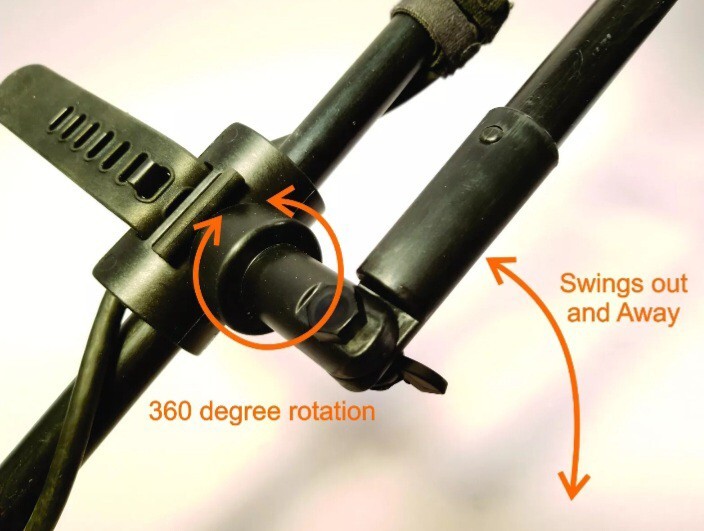 Doc’s Nugget Stalker® Swing Arm for Metal Detector SAGA™ Swing Assist Guide Arm
