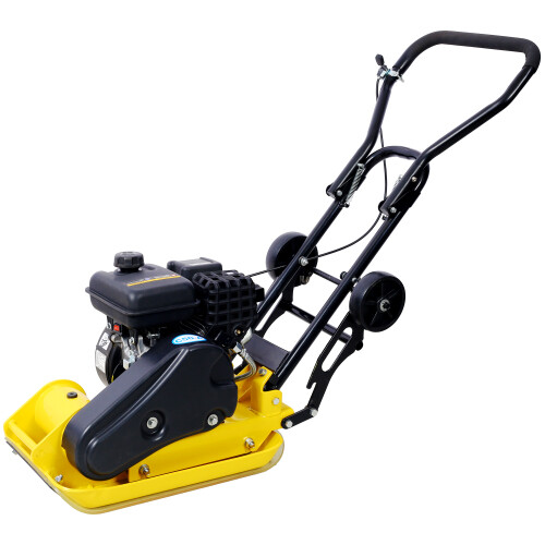 2.5HP Plate Compactor Gas 80cc 1800 Lbs Force Construction Concrete Tamper Paver