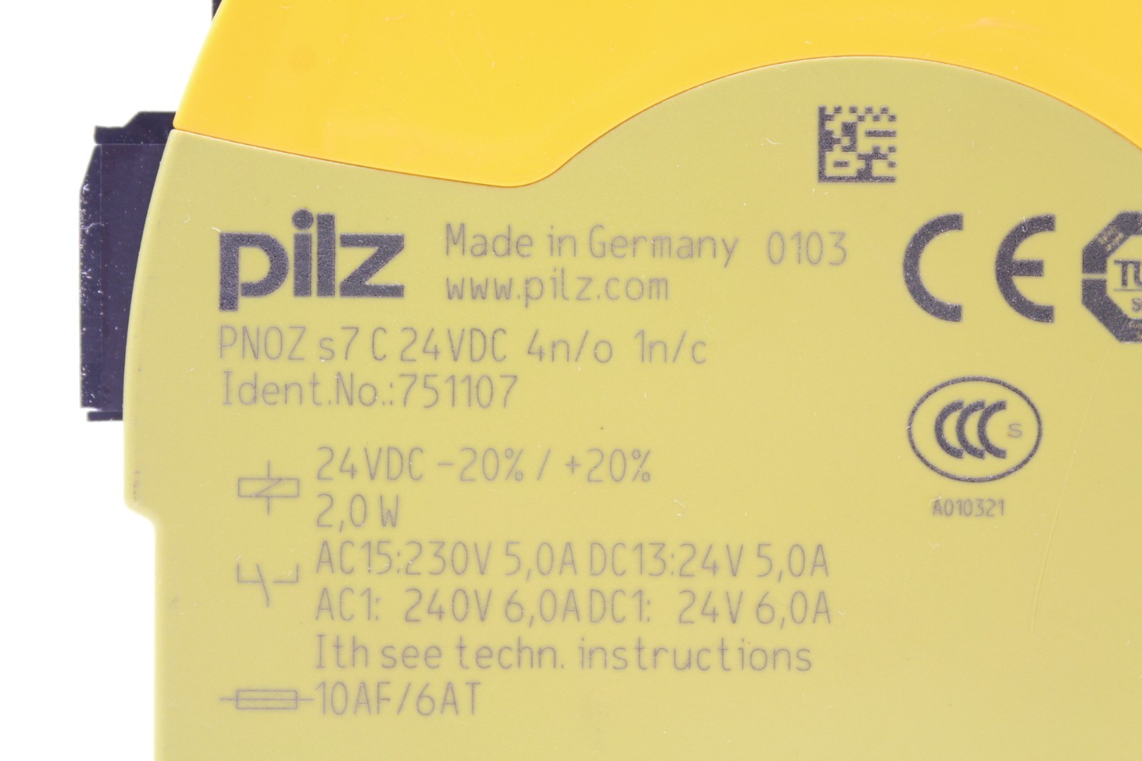 Pilz 751107 Contact Expansion Module