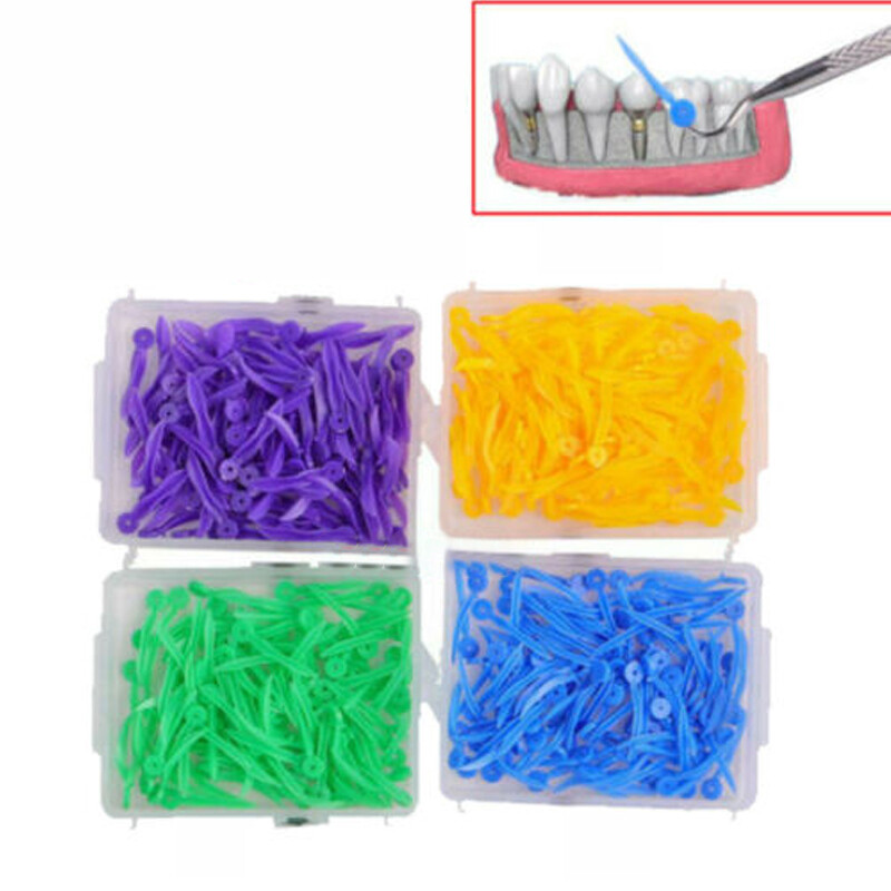 Dental Perforated Interdental Wedge with Hole Wave Shape Arc Concave Wedges