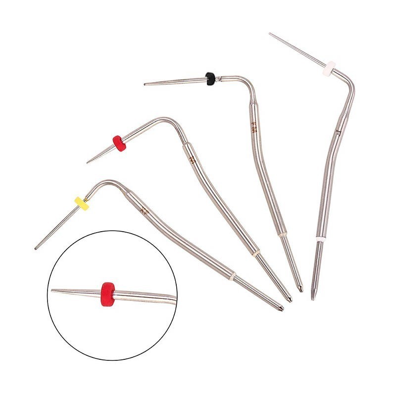4PCS/Box Dental Gutta Percha Heated Tips for Obturation System Pen F,XF,FM,M