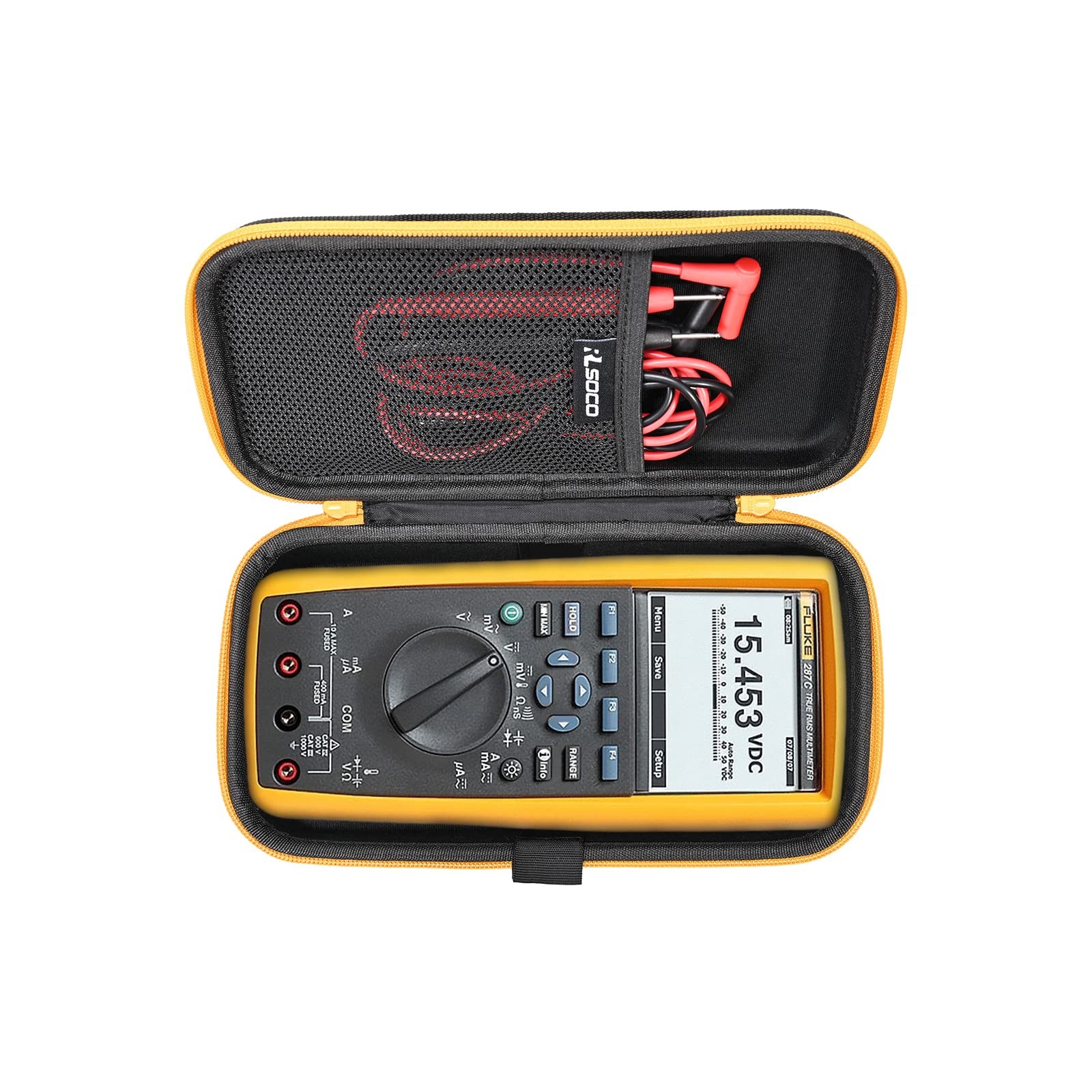 Carrying Case Fluke 289/287 True-RMS Logging Multimeter Works UNI-T UT181A
