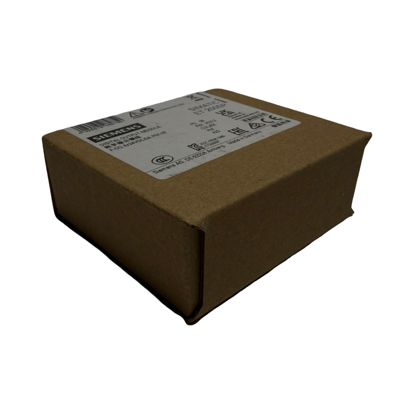 Siemens 6ES7136-6DB00-0CA0 SIMATIC ET200SP F-DQ 4x24VDC/2A PM HF New Sealed