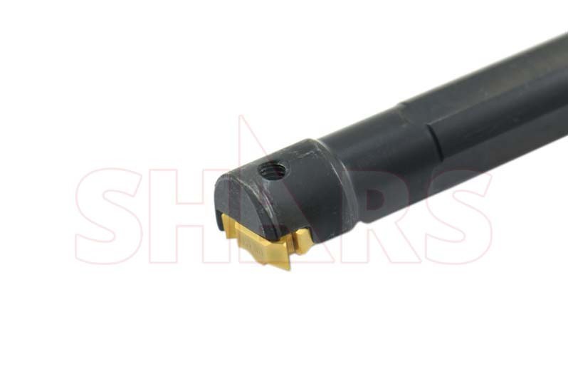 Shars 1/2 LH Internal Indexable Threading Boring Bar ER16 Insert Certificate P]