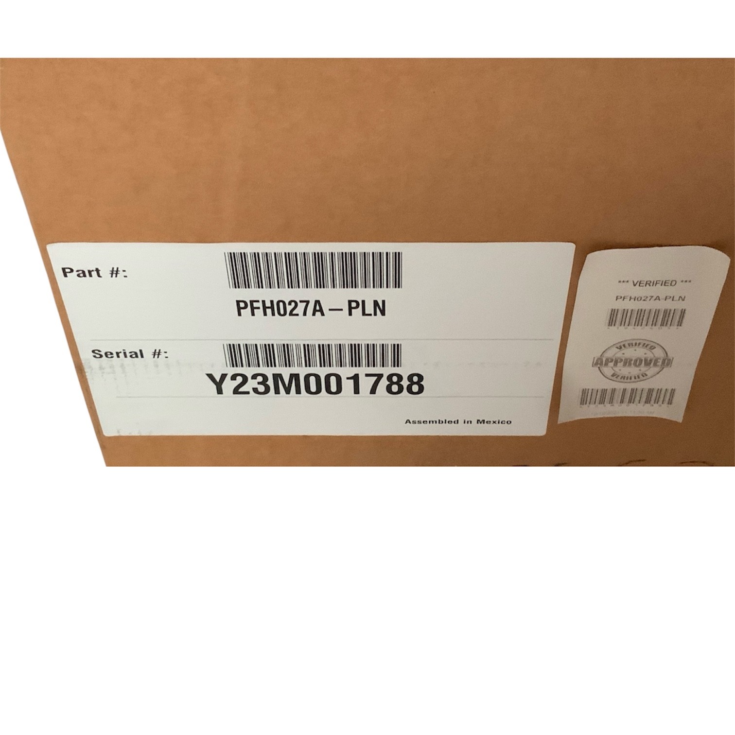 Vertiv Liebert PFH027A-PLN Outdoor Condensing Unit R-407C 208/230V 1Ph