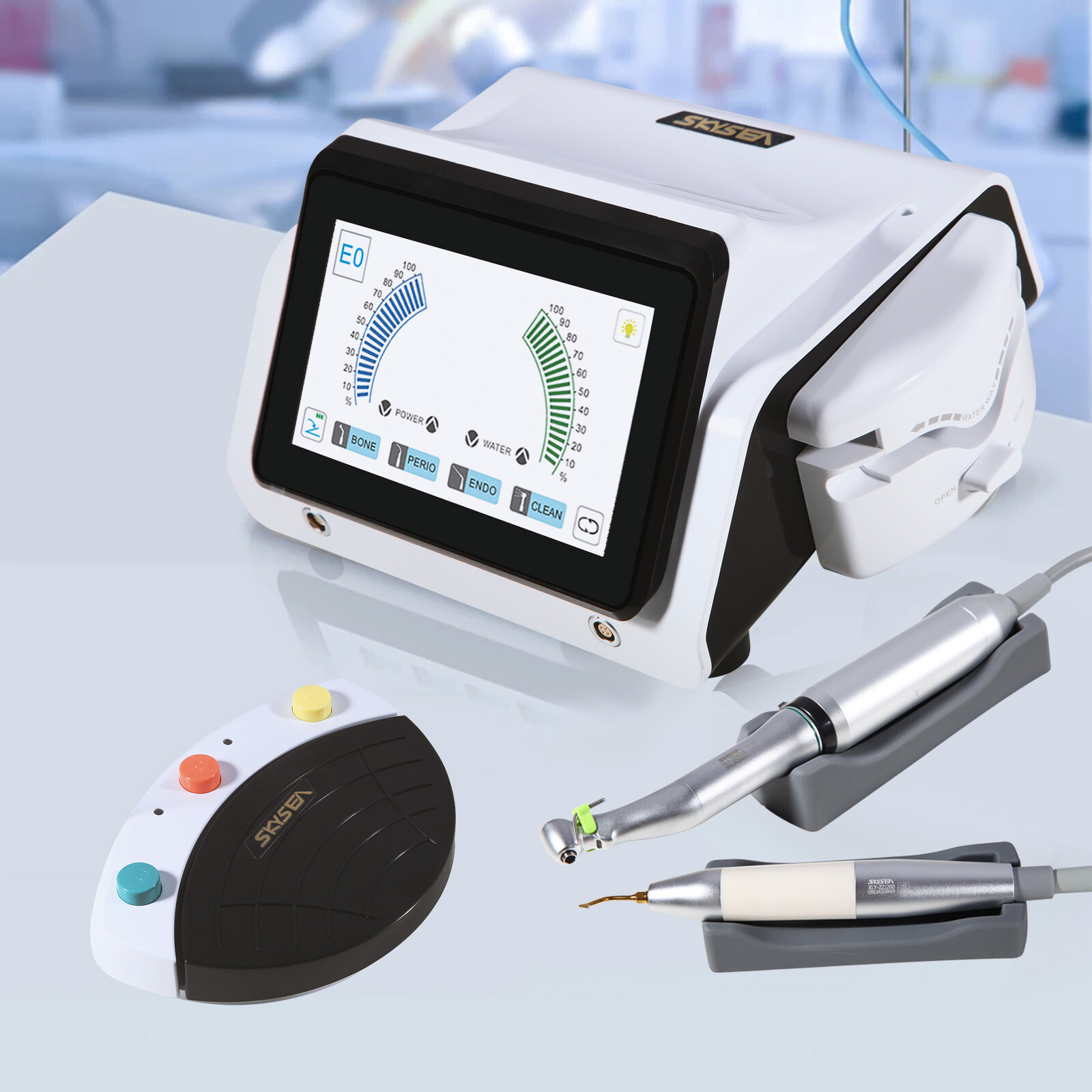 USA Dental Piezo Bone Surgery & Implant Motor 2 IN 1 Bone Cutter Touch Screen