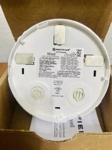 NOTIFIER FST-951R 135° FIXED TEMP W/ RATE OF RISE HEAT DETECTOR «WHITE»