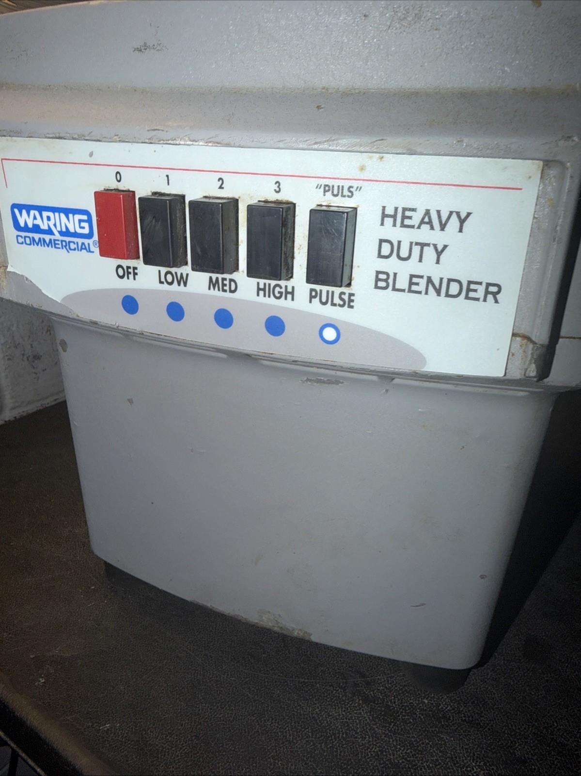 Waring Commercial Heavy Duty Blender 3-Speed (please read details) WORKS!!