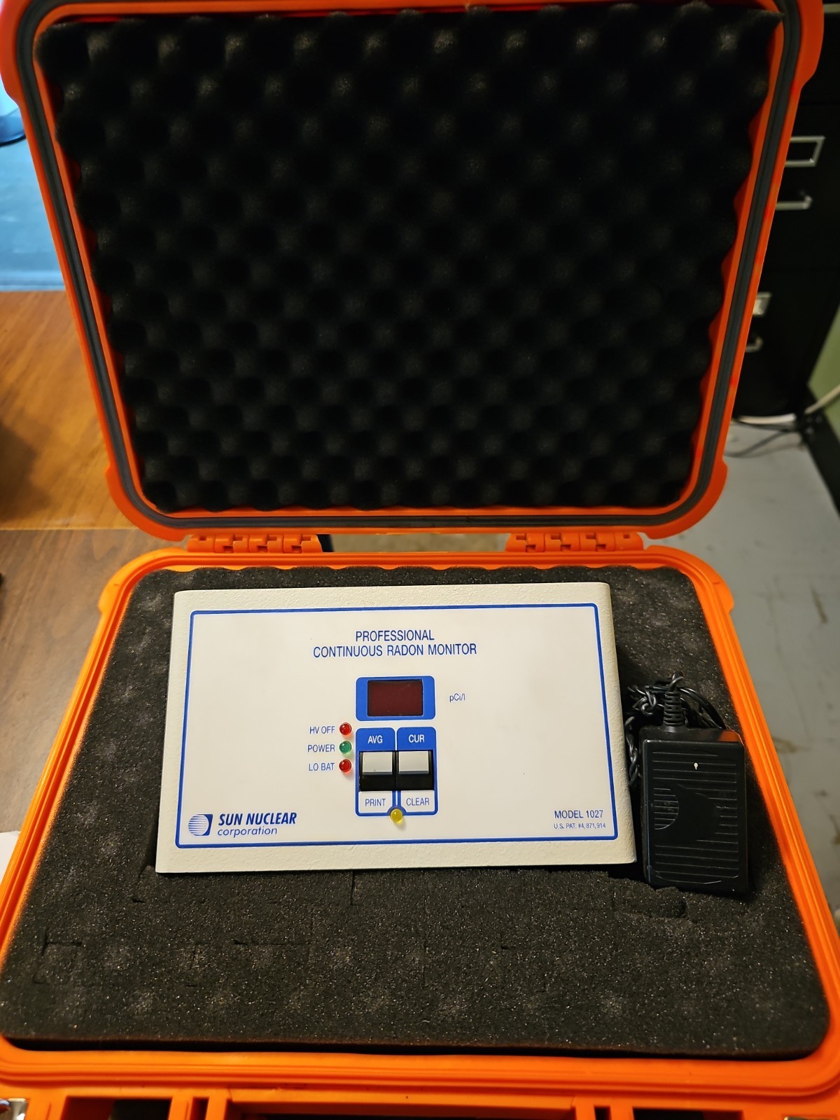 Sun Nuclear Professional Continuous Radon Monitor Model 1027