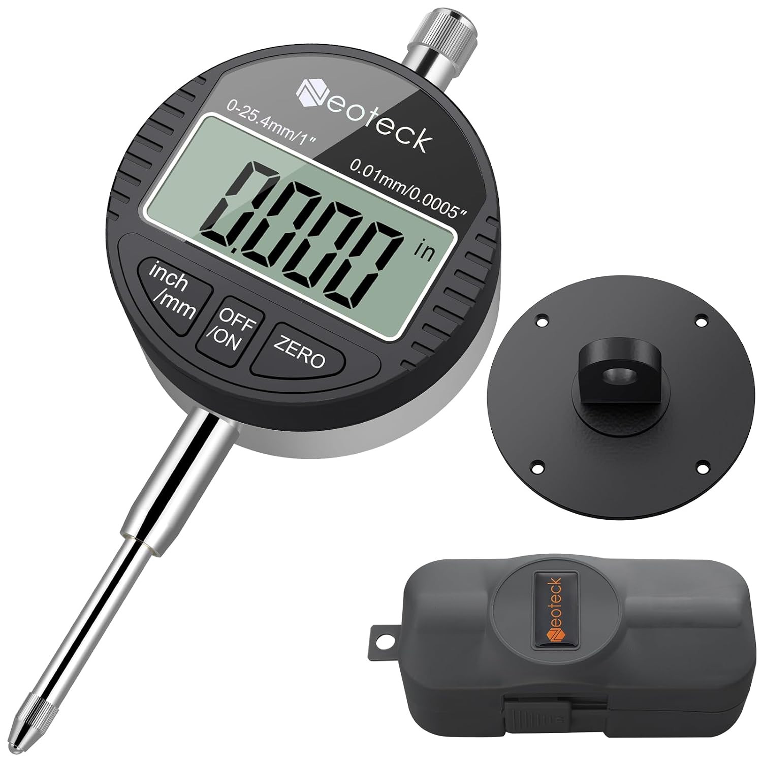 1″/25.4Mm Digital Dial Indicator 0.0005″/0.01Mm Dial Test Indicator | DTI Dial G