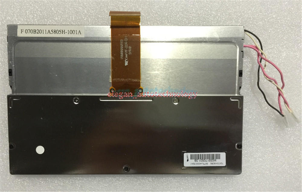 Toppoly TD070WGCB2 7″ 854(RGB)×480 Resolution 40 pins LCD screen panel