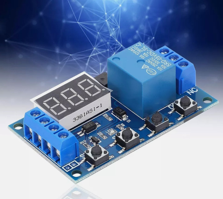 Cycle Timing One-Way Relay Module Delay Power Off Trigger Micro USB Timer